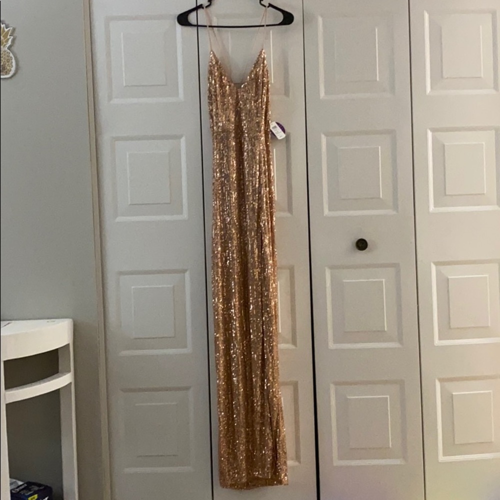 Windsor Rose Gold Fancy/Ocassion Dress